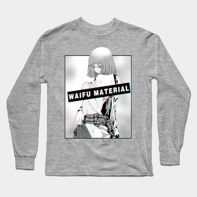 Waifu Hana Long Sleeve T-Shirt by RetroFreak